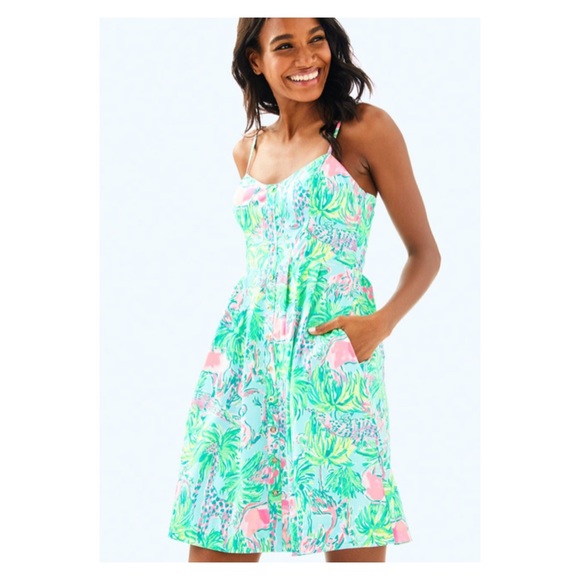 Lilly Pulitzer Dresses & Skirts - LILLY PULITZER Easton Dress Seasalt Blue on Parade